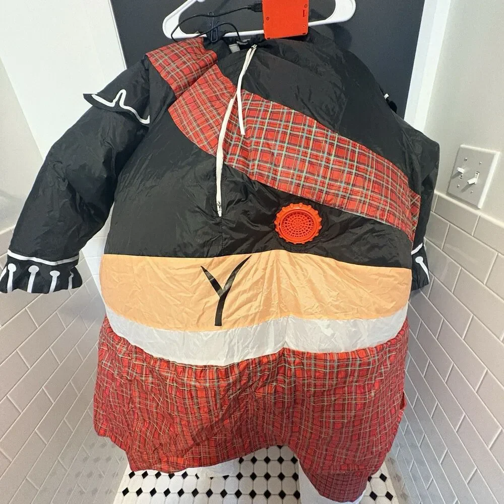 Inflatable Scottish Highlander Battery  Operated Costume